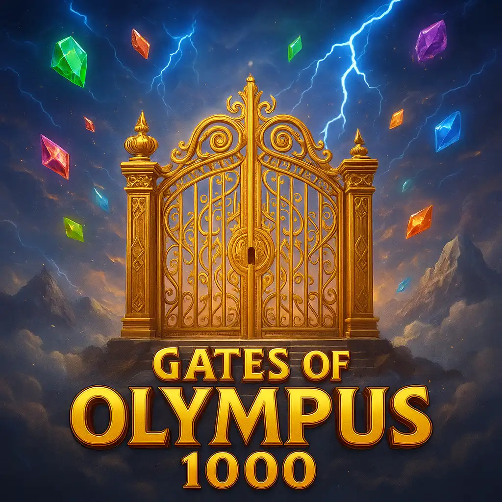 Gates of Olympus 1000 slot game cover art