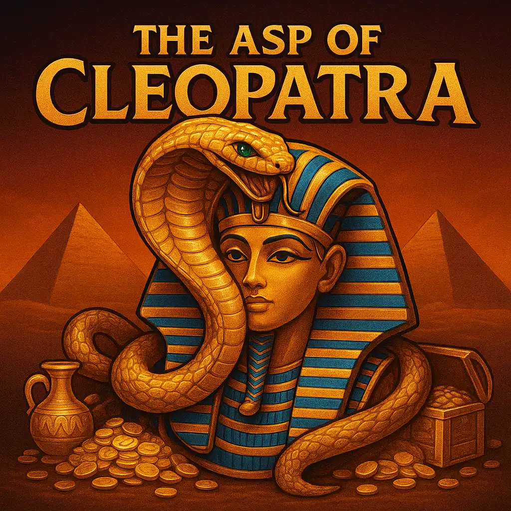 The Asp of Cleopatra slot game cover art